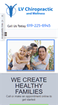 Mobile Screenshot of lvchiropractic.net